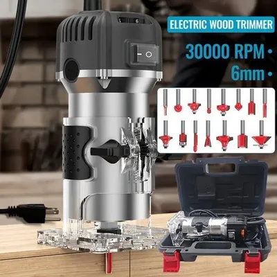 Immagine prodotto di Fresatrice per legno 800 W, 33.000 giri/min, 6 velocità, elettrica