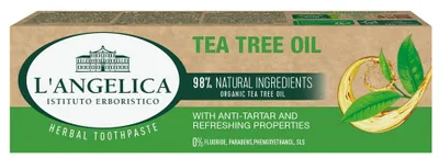 Obrázek produktu pro LAngelica Bio zubn pasta s Tea Tree olejem (75ml), 59153