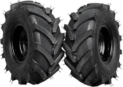 Productafbeelding van Vervangende wielen, set van rubberen wielen, KIT, paar, 19 x 7.00-8", 180 mm, voor motorcultivatoren en tuinmachines