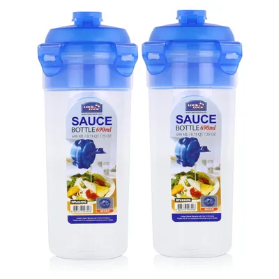 Produktbild von Lock&Lock HPL934HC Frischhaltedose 690ml - Luft & Wasserdicht (2er Pack)