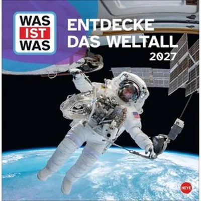Produktbild von WAS IST WAS Entdecke das Weltall Broschurkalender 2027