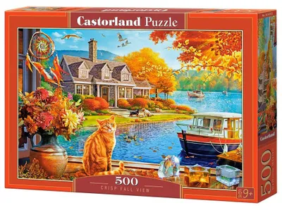 Zdjęcie produktu dla Puzzle 500 Crisp Fall View B-54312