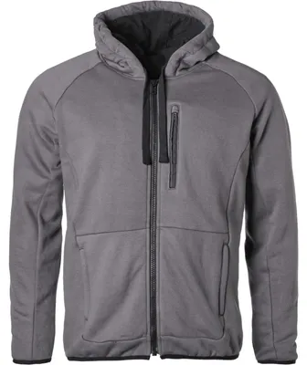 Imagen del producto de Sudadera con cremallera GMS Aras para motocicletas, color gris, talla 5XL