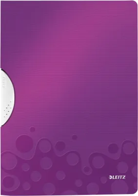 Obrázek produktu pro LEITZ Klemmhefter WOW ColorClip, DIN A4, PP, fialový