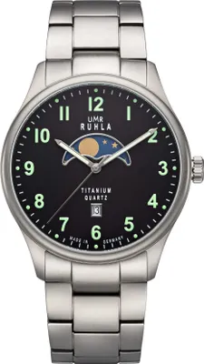 Immagine prodotto di UMR Ruhla fasi lunari 20911M RM20911M orologio da polso da uomo
