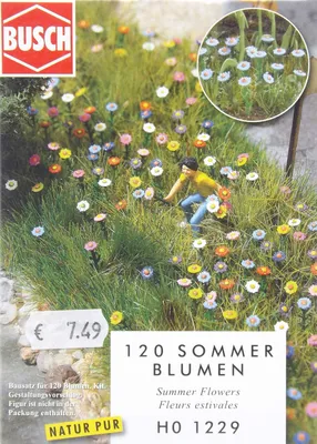 Produktbild von Busch 1229 Sommerblumen Spur H0 in