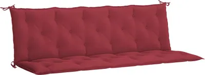 Produktbild von vidaXL Gartenbank-Auflage Weinrot 180x(50+50)x7 cm Oxford-Gewebe