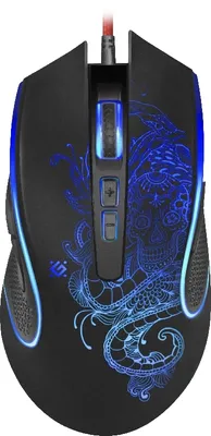 Produktbild von Wired gaming mouse Forced GM-020L black,6 buttons, 3200dpi