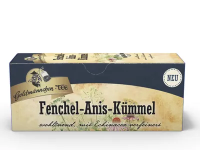 Produktbild von Goldmännchen-Tee Fenchel-Anis-Kümmel - Tee