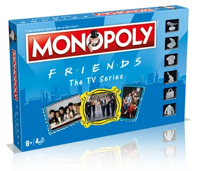 Produktbild von Monopoly Friends F.R.I.E.N.D.S. Serie Edition Brettspiel Gesellschaftsspiel Spiel deutsch