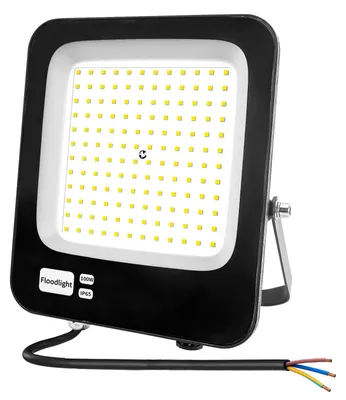 LED Flutlicht 100W, IP66, 3000K warmweiß, 8000lm