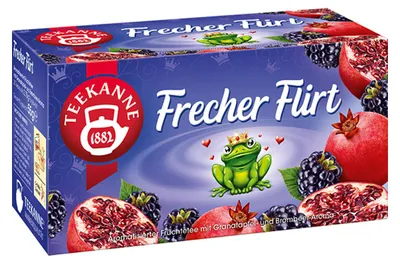 Obrázek produktu pro Čajová konvice Cheeky Flirt ovocné granátové jablko s ostružinovou příchutí 45g