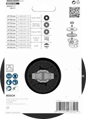 Produktbild von PRO Stützteller X-Lock, weich, 125 mm