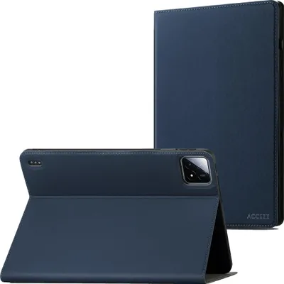 Produktbild von Accezz Classic Klapphülle Xiaomi Pad 6S Pro 12.4 - Dunkelblau