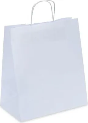 Obrázok produktu pre Papierová taška na darčeky, balenie 305 x 170 x 340, BIELA, 10 kusov