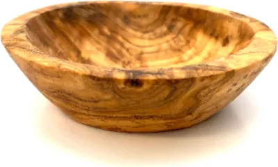 Produktbild von Kleine runde Dip-Schale, Schälchen Ø 8 cm aus Olivenholz