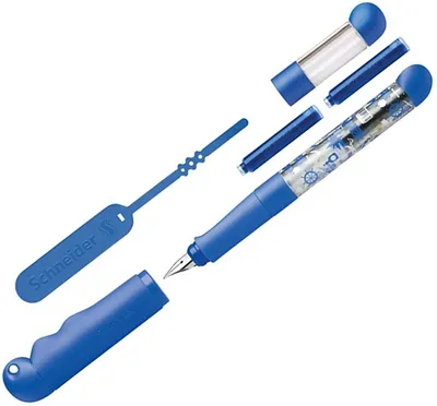 Produktbild von Schneider Schreiblernfüller Base Kid mit 2 Ersatzpatronen, Blisterkarte