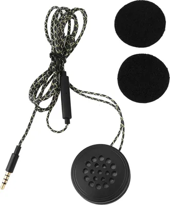 Image de Casque, écouteurs Haute-Fidélité Halteless noir 1 paire de mains es pour moto