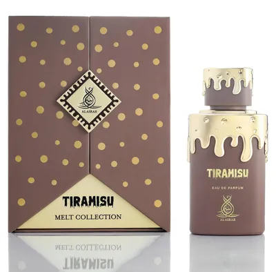 Produktbild von Alasrar Tiramisu Eau de Parfum Unisex Mandel Kaffee Amber Cappuccino blumig Gourmand