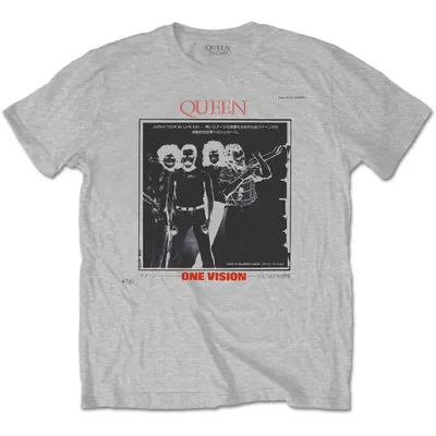 Obrázek produktu pro Queen Japan Tour '85 Grey L Tričko