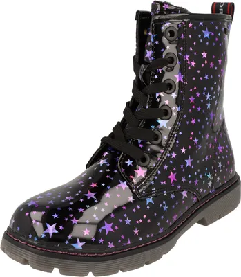 Produktbild von Tom Tailor 4270160031 Mädchen Schuhe Tex Schnürboots Winterstiefel Stern Schwarz
