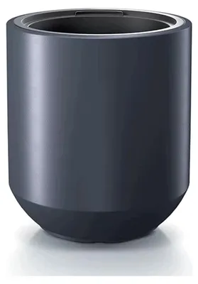 Produktbild von Blumentopf mit Untersetzer – 46 L – Anthrazit