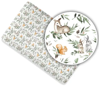 Immagine prodotto di Lenzuolo con Angoli per Lettino 60 × 120 cm – 100% Cotone, Morbido ed Elastico