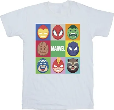 Produktbild von Marvel - T-Shirt für Herren BI51464 (4XL) (Weiß)