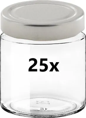 Obrázok produktu pre 212 ml TINA DEEP clear 25 ks vrátane strieborných uzáverov, počet kusov v balení: 25