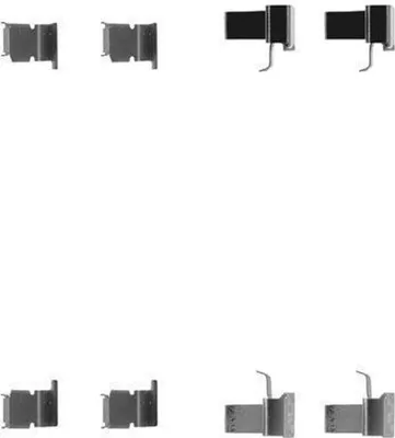 Produktbild von 8x A.B.S. 1262Q Zubehörsatz Scheibenbremsbelag Hinten für TOYOTA MR 2 II (SW2) MR 2 III (ZZW3)