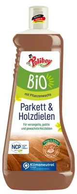 Produktbild von Poliboy Parkett und Holzdielen Pflege - Pflege und Schutz für wertvolle Holzböden - Vegan - 1L