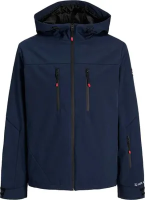 Produktbild von Jack & Jones Lagarde Softshelljacke Blau L Herren Blau L
