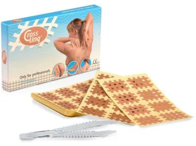 Produktbild von Gitterpflaster CrossLinq, Gr. M, 2,1 x 2,7 cm Pack: 20 x 8 Stück | Packung (160 Stück)