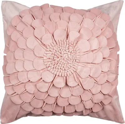 Produktbild von Clayre & Eef Kissenbezug 45x45 cm Rosa Polyester Blume