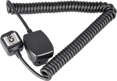 Produktbild von TTL Blitzkabel für Canon wie OC-E3 Spiralkabel 0,6 - 1m