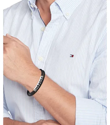 Immagine prodotto di Bracciale doppio in pelle da uomo 2790587