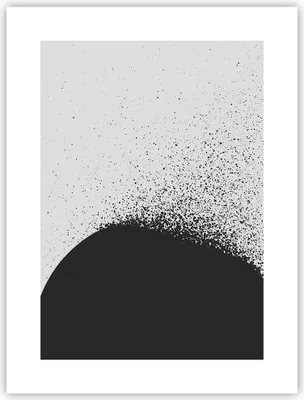 Produktbild von Poster - Poster ohne Rahmen - Abstraktion Schwarzweiß Geometrie - 30x40 cm - Wand Bild - Wanddeko - Wandbilder - Kunstposter - Wandposter - Bilder - Kunstdruck - Wanddekoration - P2XPA30x40-4922