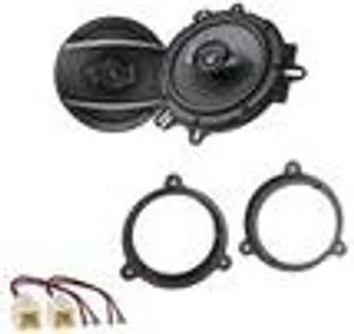 Produktbild von Pioneer TS-A1670F 3-Wege Lautsprecher Einbauset für Nissan X-Trail T30 T31 T32