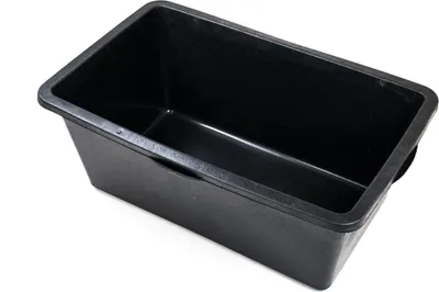Image de Bac à mortier PE noir Profi-Line 65 l homologué
