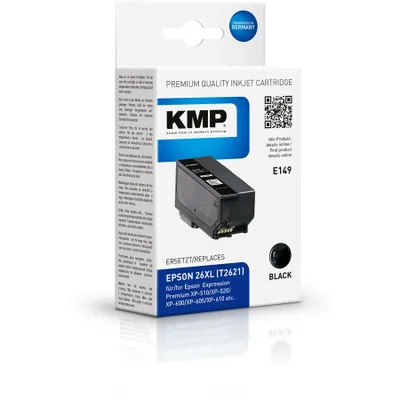 Produktbild von KMP E149 Tintenpatrone schwarz kompatibel mit Epson T 2621