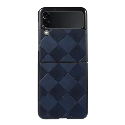 Productafbeelding van Beschermhoesje voor de Samsung Galaxy Z Flip3 5G, telefoonhoesje, bumper, etui, tasje, kleur: blauw