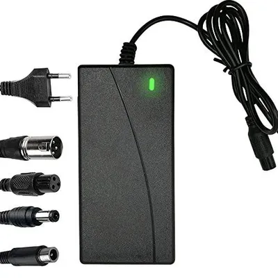 Zdjęcie produktu dla Ładowarka do hulajnogi elektrycznej 42V 2A uniwersalna 4 złącza
