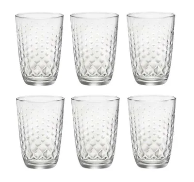 Obrázek produktu pro Bormioli Rocco Long Drink Glasses Glit Transparent 390 ml - 6 kusů