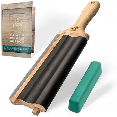Produktbild von Holzschleifset mit Säge, Schleifpasta, Holzschleifer, Sägeblatt, Holzschleifpasta, Lederpaddel, Holzschleifpasta, Sägeeinstellung, Sägeblatt.
