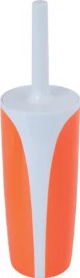 Produktbild von MSV WC Bürste „Kandy“ aus Kunststoff WC Garnitur Toilettenbürste Orange