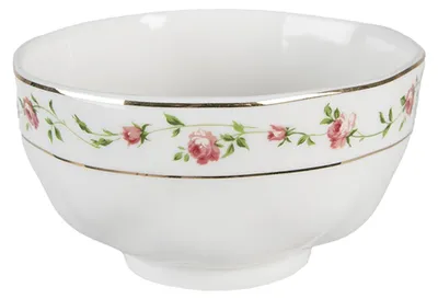 Obrázok produktu pre Misa na polievku Clayre & Eef 300 ml bielo-ružový porcelán kvety