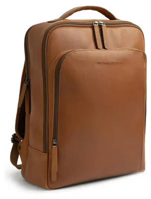 Imagen del producto de Mochila de día Chesterfield Brand Quincy, de cuero, 43 cm