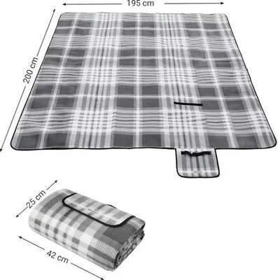 Produktbild von Wasserdichte Picknickdecke mit Aluminiumbeschichtung für Outdoor-Aktivitäten