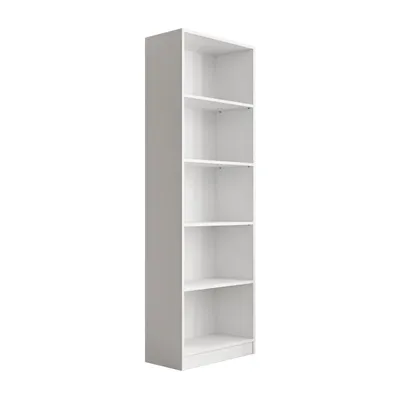 Produktbild von Regal R60 Weiß 182x60x30 cm (HxBxT) minimalistisch modern stabile Konstruktion