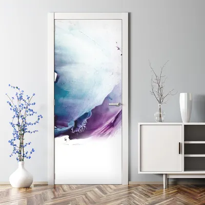 Produktbild von Dekorative Aufkleber selbstklebend Türaufkleber Türposter dekoration Graue Pfingstrosen 70 x 200 cm
